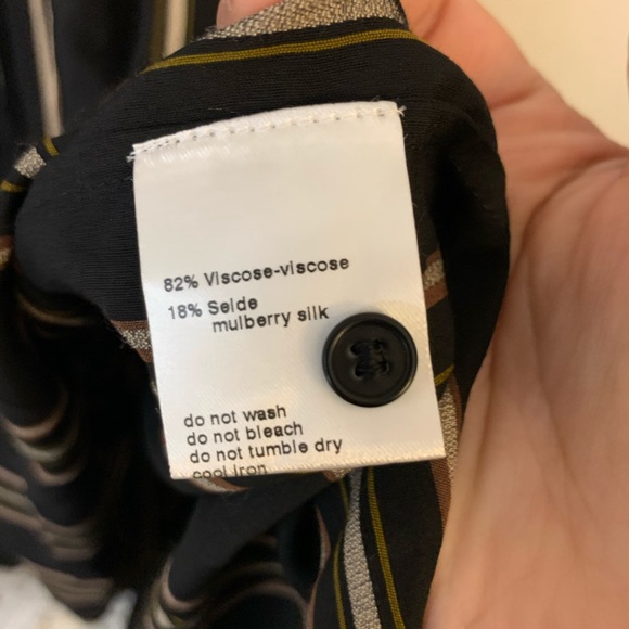 Akris Punto Striped Tiered Dress - Picture 7 of 8